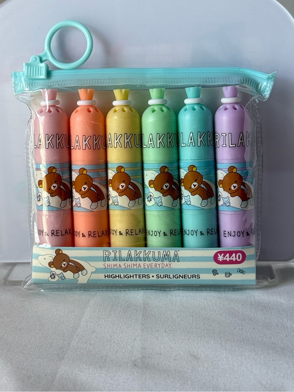 Rilakkuma Highlighter Set